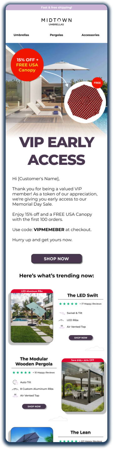 VIP Early Access 1