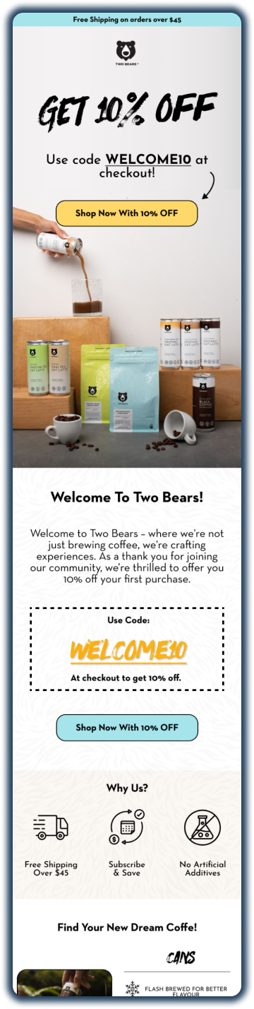 Welcome Email 1 3