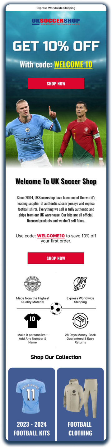 Welcome Email 4 3